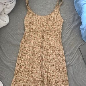 Brandy Melville Yellow Floral Dress